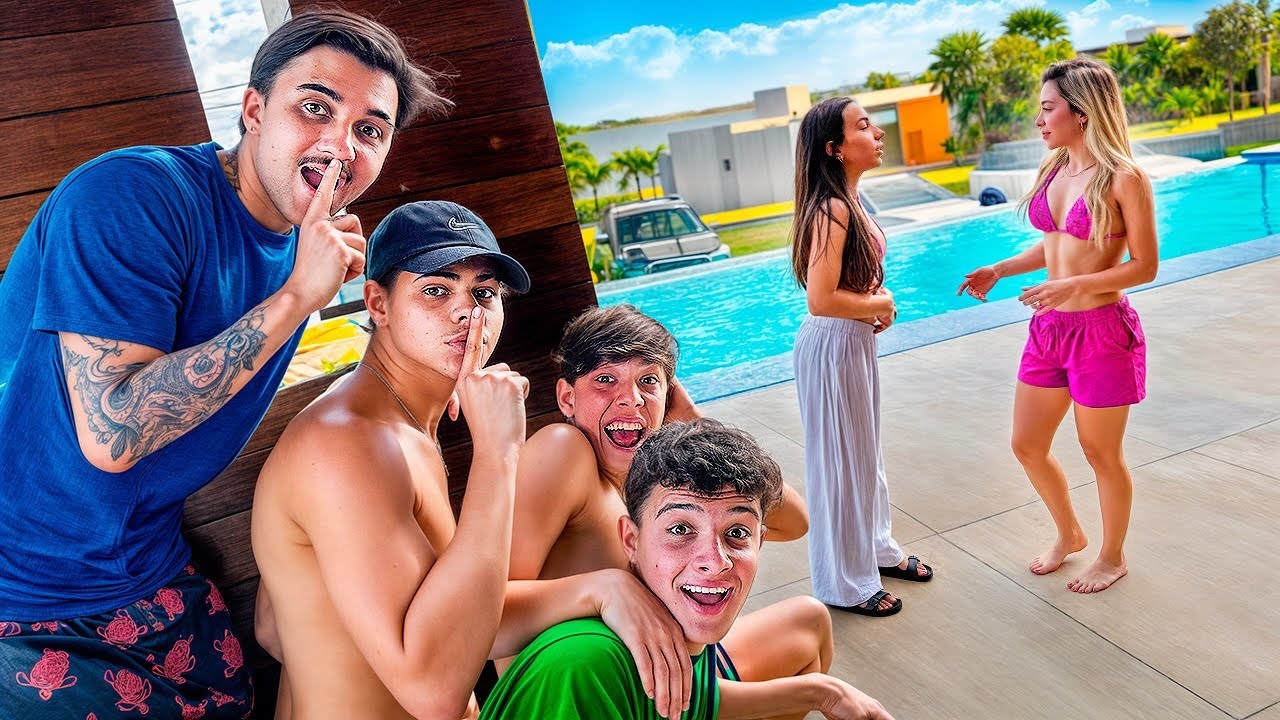 Vini Marioto, Pablo e Adur Me ESPIONARAM! 