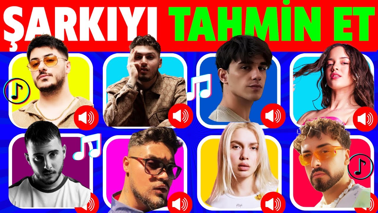 🎵 Şarkıyı Girişinden Tahmin Et 💃 Şarkı Bulmaca 🎤
