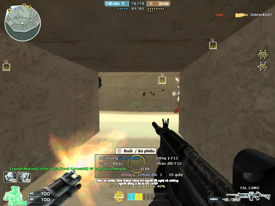 CrossFire VN - Defending The Hole (With FAL Camo)