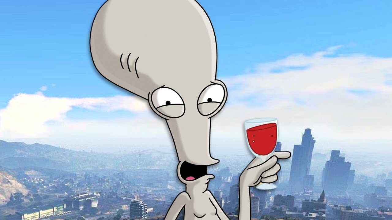 Roger the Alien Trolls GTA Online Players! (Voice Trolling)