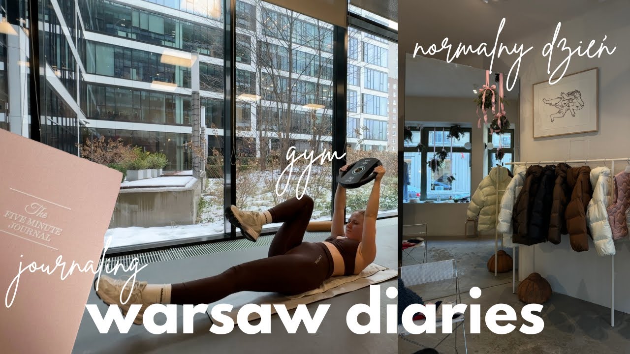 powrót na siłkę, journaling & poszukiwania kurtki zimowej