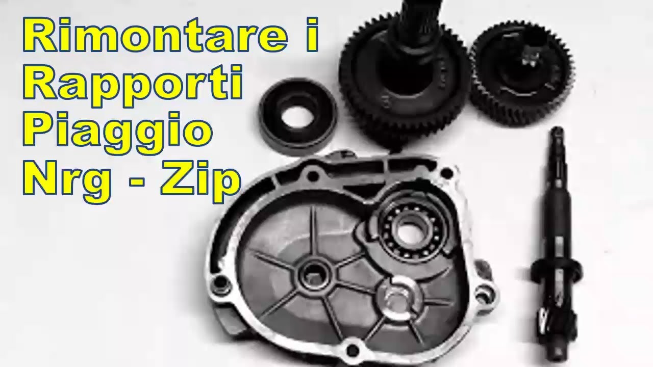 Rimonto rapporti Scooter Piaggio nrg - zip