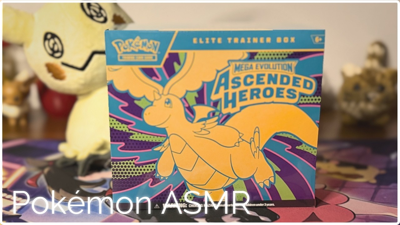 Cozy Ascended Heroes ETB Opening | Whisper ASMR