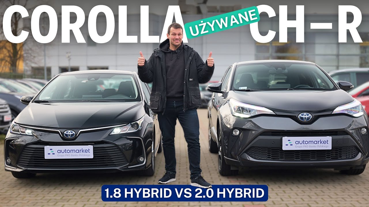 Toyota Corolla vs Toyota CH-R - czy używane hybrydy się psują?