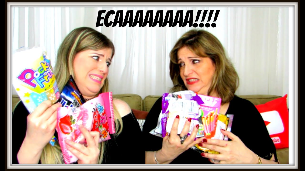 EXPERIMENTANDO GULOSEIMAS DO JAPÃO!