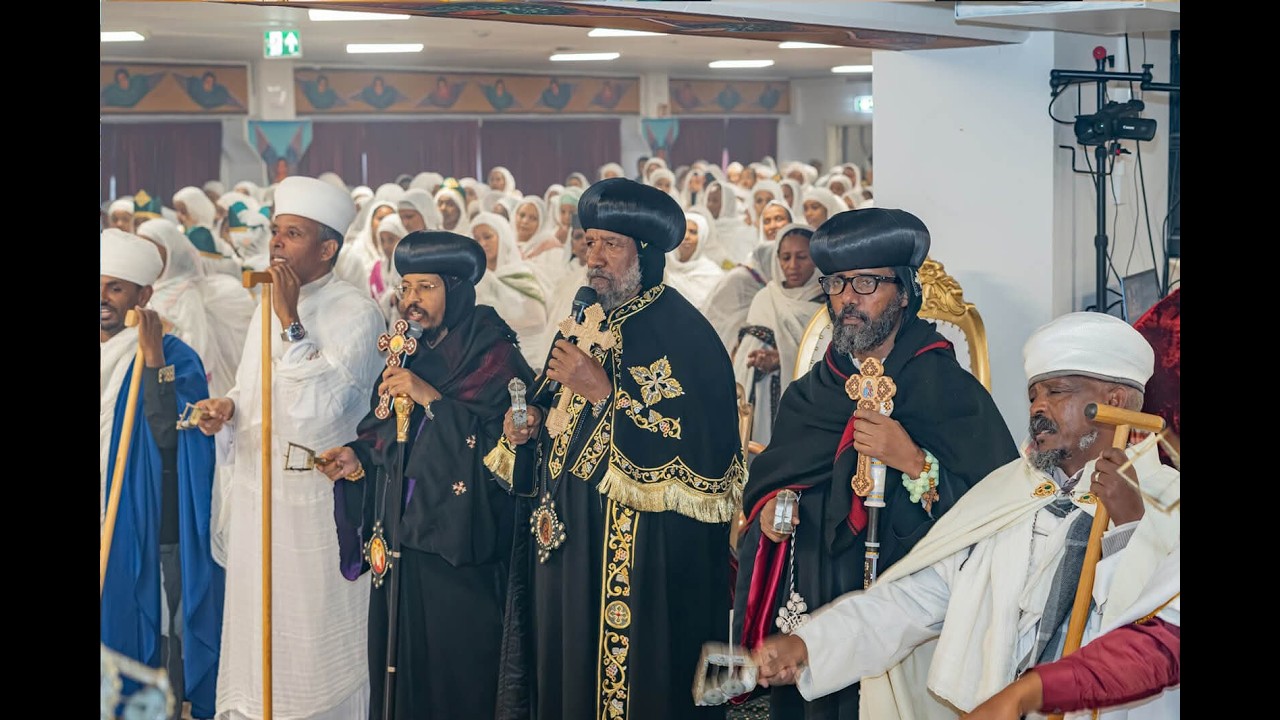 Eritrean Orthodox Tewahdo St, Gerorge's Belgium Geel Meqebal Tabote PART 01 መቅባት ቅዱስ ታቦት 13/14/2024