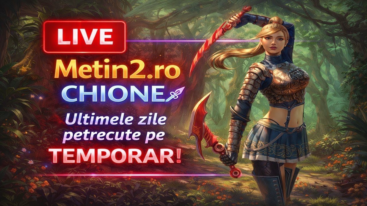 🔴 Metin2.ro🔴Ultimele ZILE pe SERVER! #CHIONE