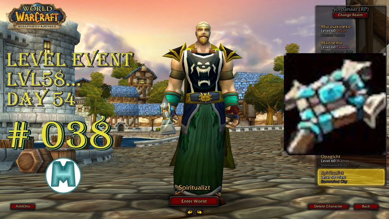 Turtle WoW [038] Priest Leveling Event / Challenge lvl 58... day 54