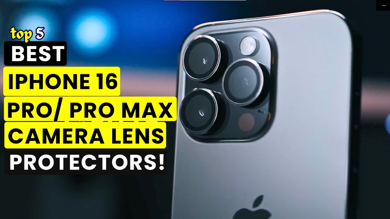 Best iPhone 16 Pro/ Pro Max Camera Lens Protectors!🔥🔥✅