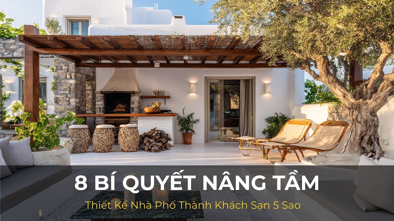 8 Bí Quyết Nâng Tầm: Thiết Kế Nhà Phố Thành Khách Sạn 5 Sao