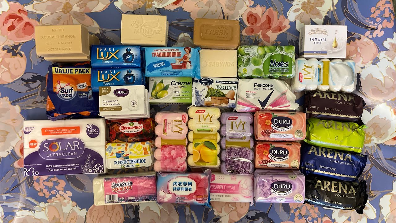 Покупки 🛍️ мыла 🧼за июнь 💚🩷💜