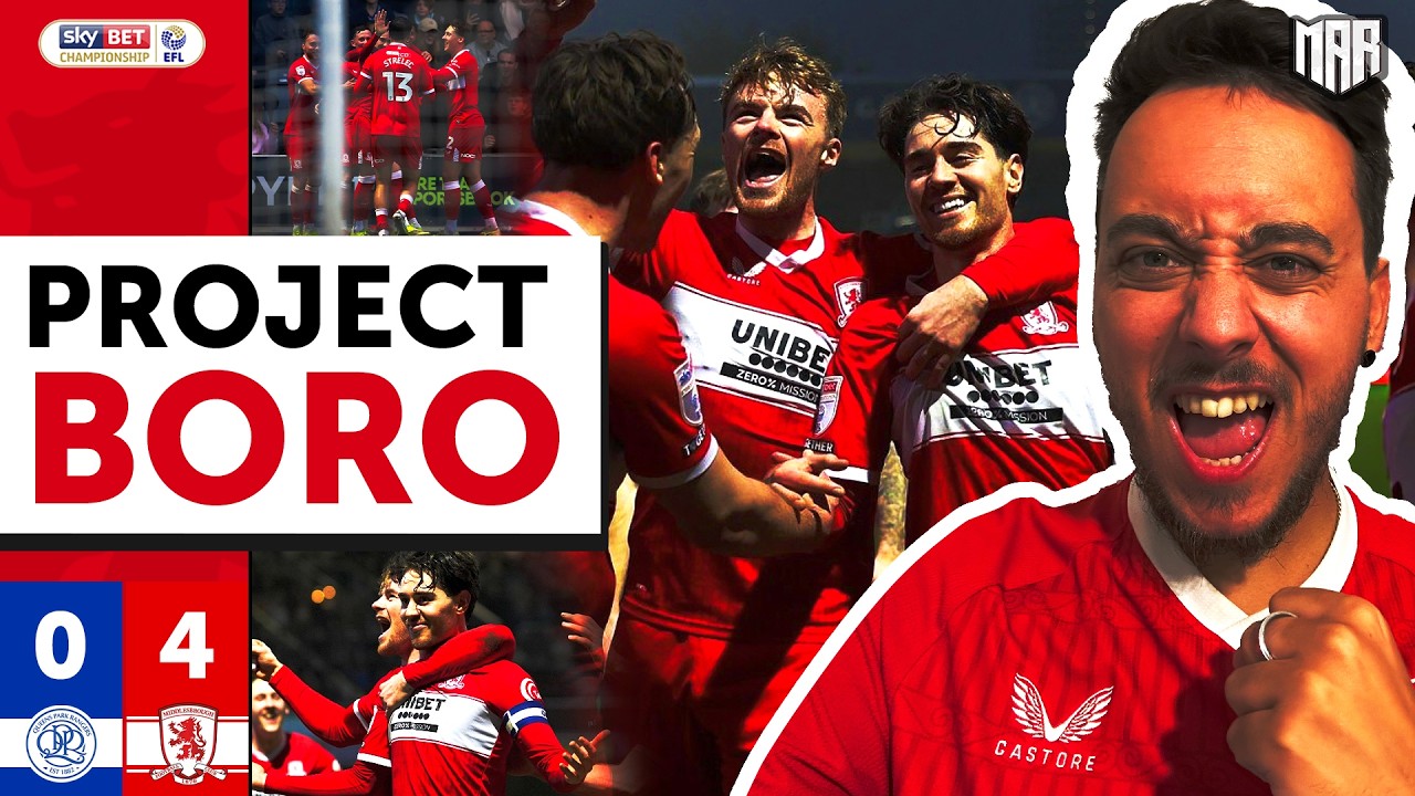 BORO DEMOLISH QPR TO PULL CLEAR IN 2nd ONCE AGAIN! | QPR 0-4 Middlesbrough - Project Boro #169