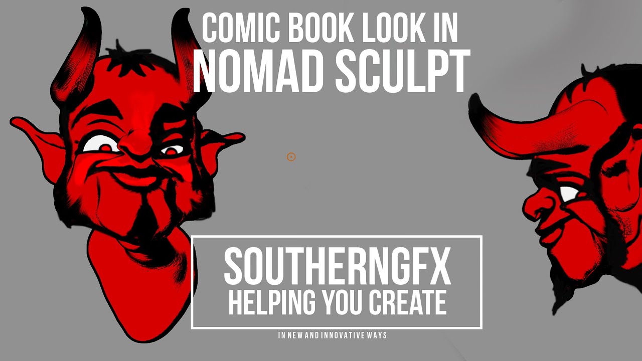 Nomad Comic look with Matcaps
