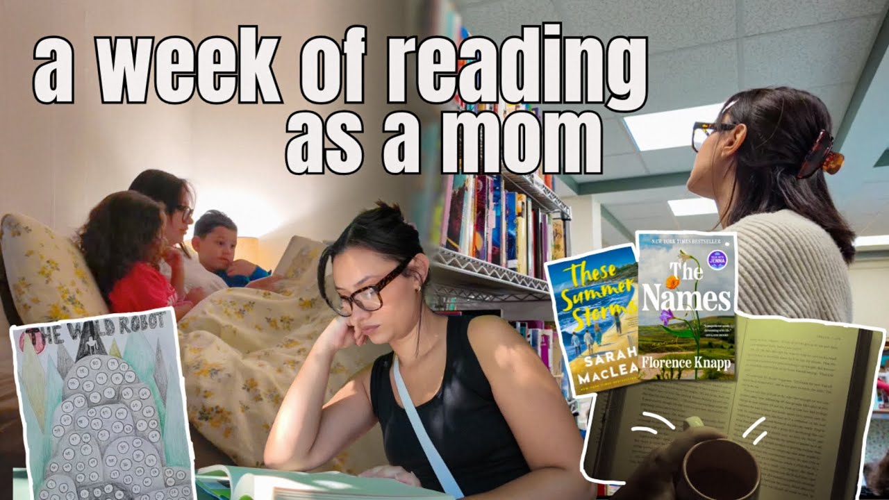 What I Read in a Week as a Mom 📚🌳❤️ (bookish things, hauls, kids books)
