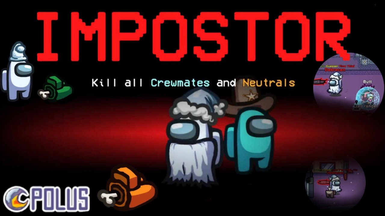 2 Legendary Impostor Wins that couldn't have gone any better - Among Us Town Of Host Edited mod
