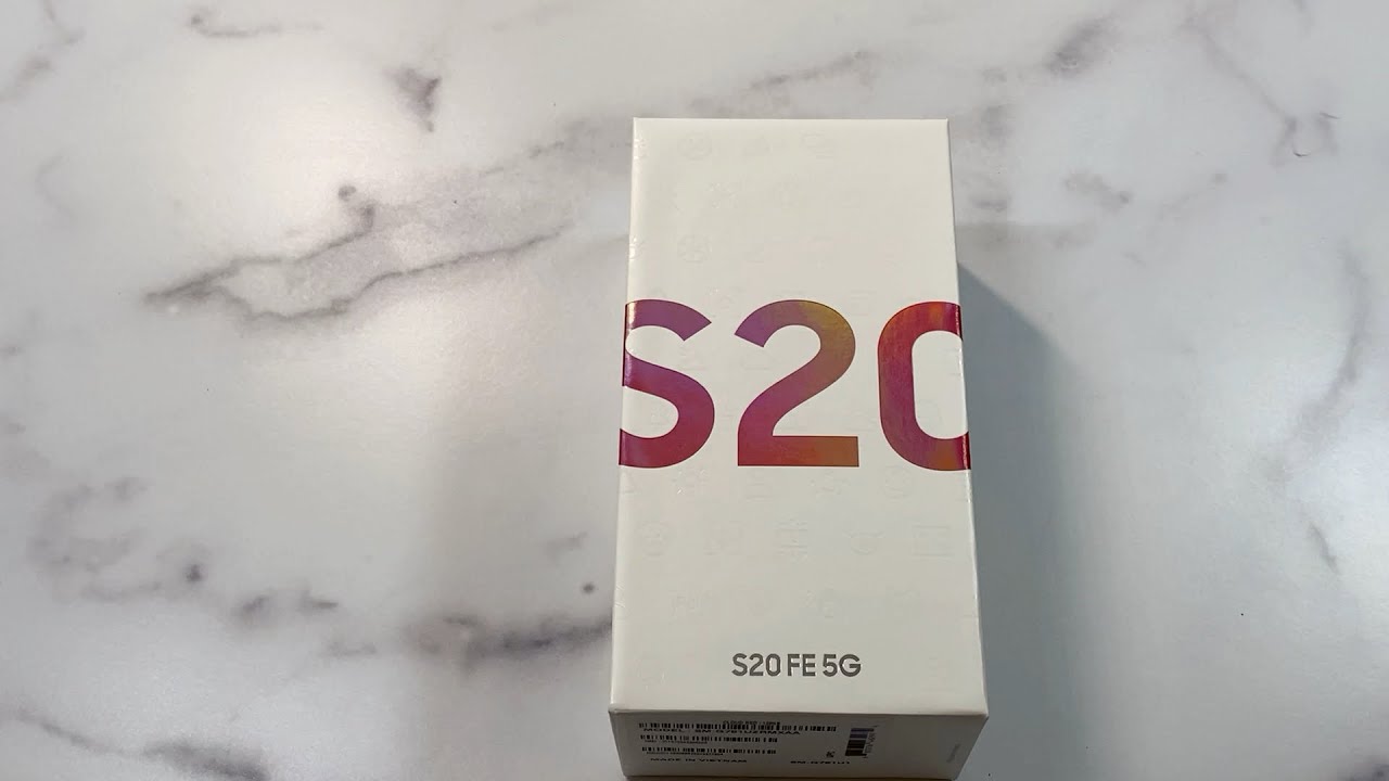 Samsung Galaxy S20 FE Cloud Red Unboxing