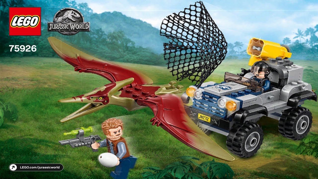 🦖 LEGO instructions 🦖 Jurassic World 🦖 75926 🦖 Pteranodon Chase 🦖