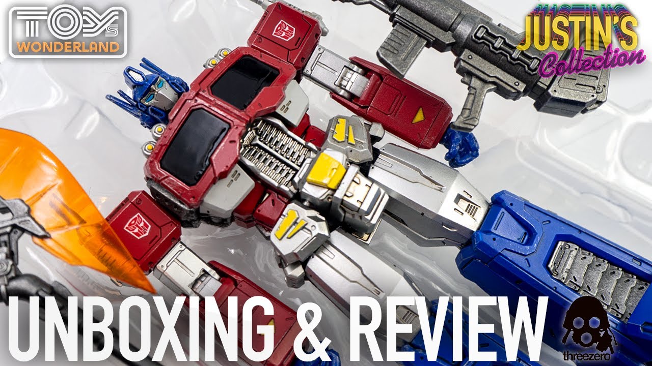 Transformers Optimus Prime Threezero MDLX Unboxing & Review