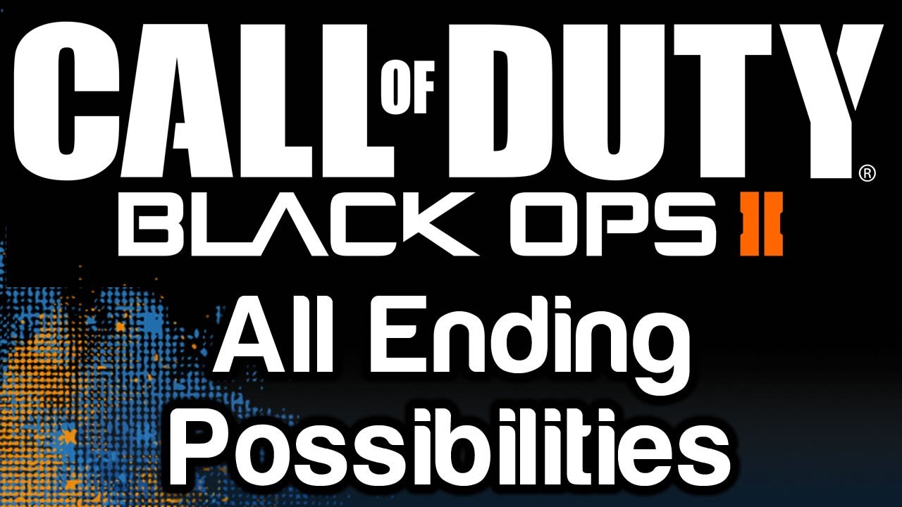 Call of Duty: Black Ops 2 - All Ending Possibilities (Perfect Ending, Kill Menendez, Spare Menendez, Woods Lives, Woods Dies)