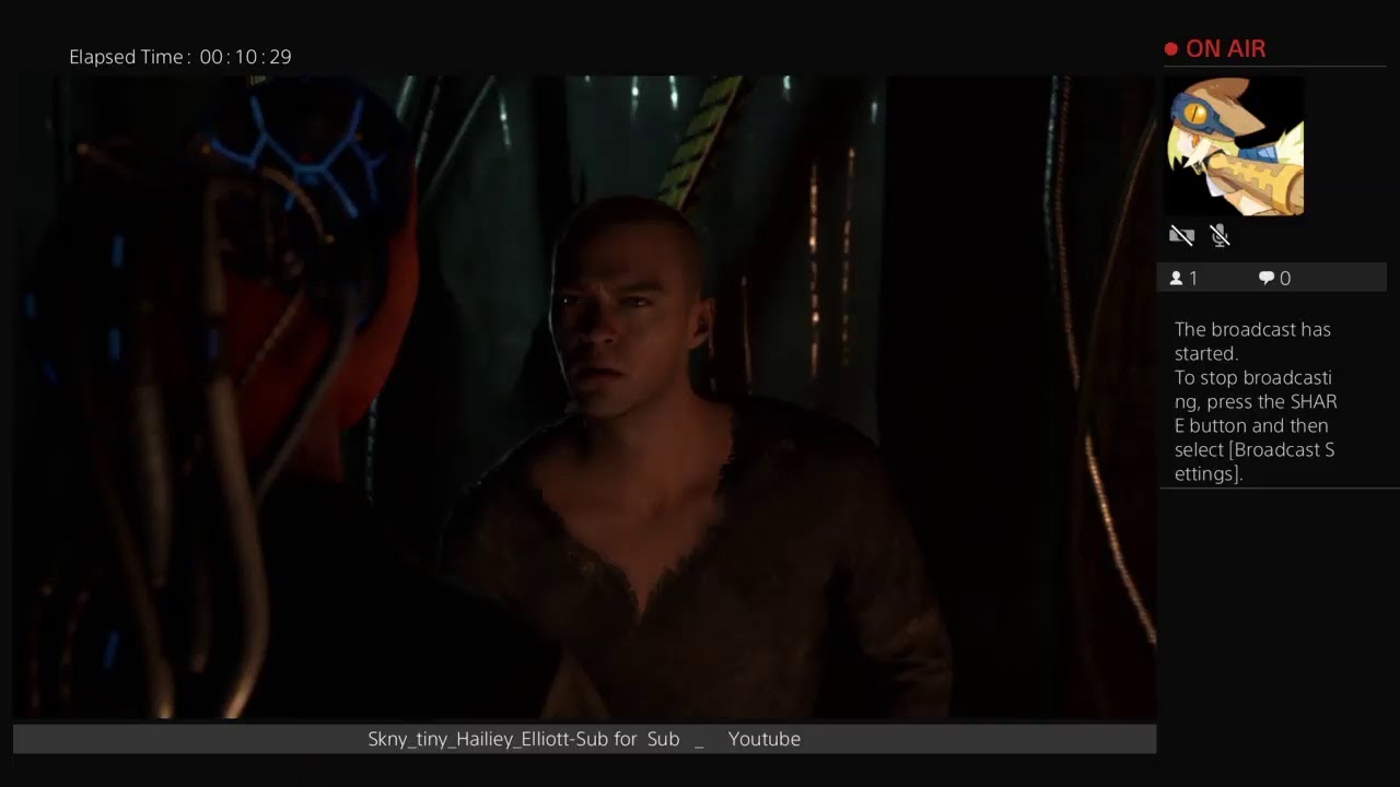 Skny_tiny_Hailiey_Elliott-LiveStreaming #PS4live (Detroit: Become Human)Chapters 13Monday 19th Augus