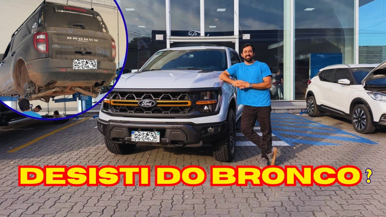 Revisão Ford vale a pena? Conheci o Novo Bronco, a Maverick Tremor e Fiz teste drive na F-150 Tremor