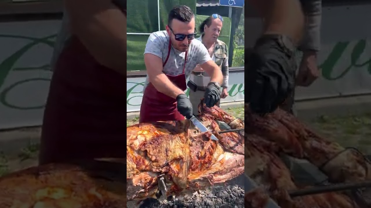 Restoran Brajlović - Bik sa ražnja za godišnjicu restorana‼️🐂😋