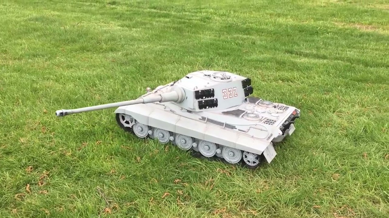 3D printed tank King Tiger II. 1:10