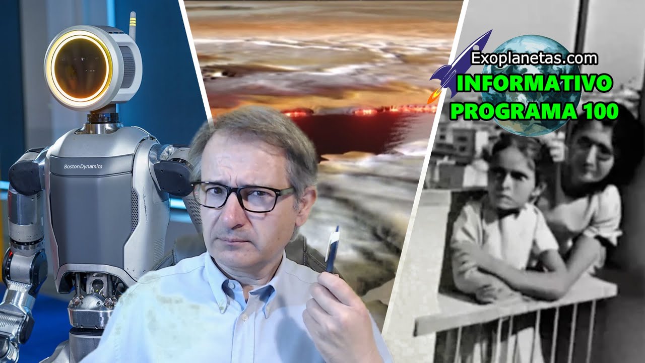 Informativo 100🚀 ¿ROBOTS QUE NOS SUSTITUIRÁN? | Vela Solar para viajar a otros planetas