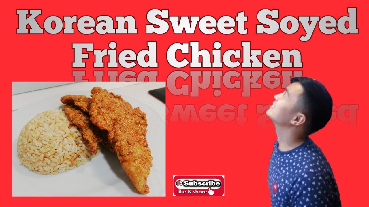 The Fantastic Korean Sweet Soyed Fried Chicken Recipe | Jazz Kitchen