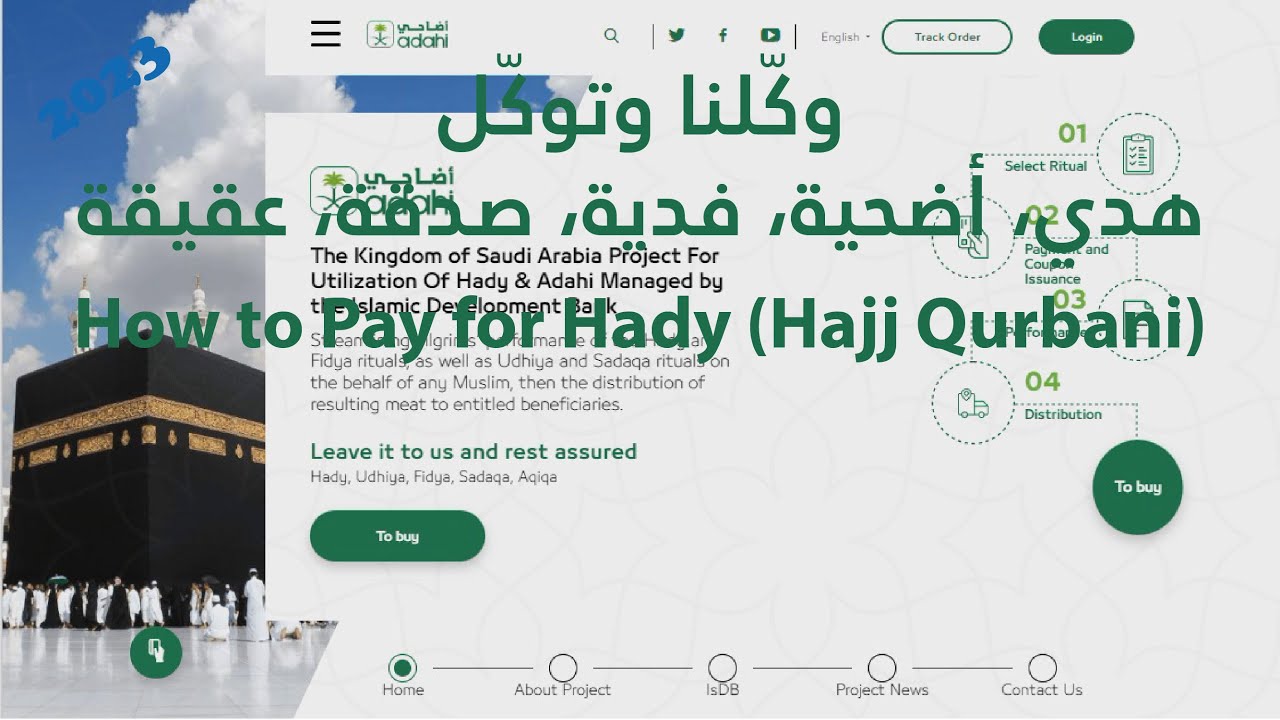 How to Pay for Hajj Hady, Udhiya, Fidya, Sadaqa, Aqiqa through Adahi | 2023