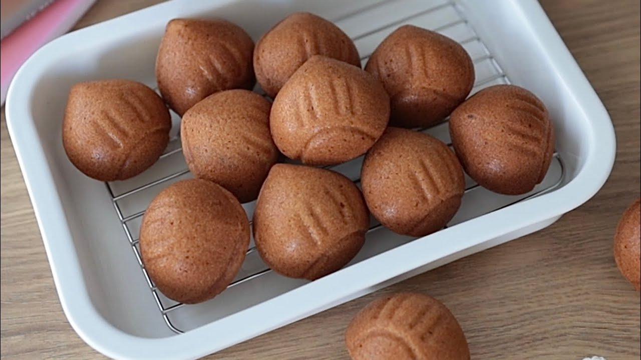 Chestnut Cake Recipe/Chestnut Madeleine Recipe