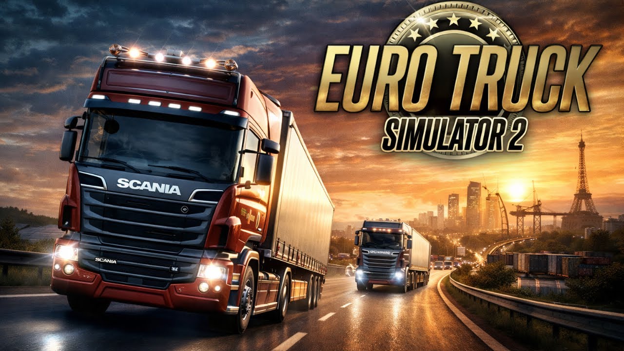 Euro Truck Simulator 2 FULL GAME Realistic Graphics Gameplay [4K 60FPS]