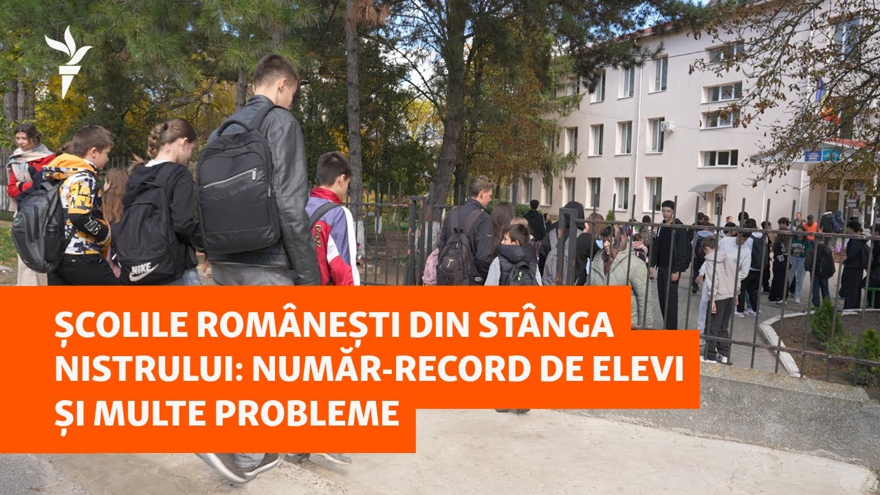 Școlile rom&acirc;nești din st&acirc;nga Nistrului: număr-record de elevi și multe probleme