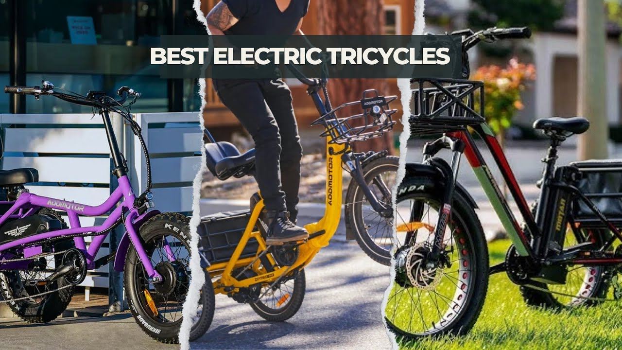 10 Best Electric Tricycles Of 2025! For Seniors  and Adults