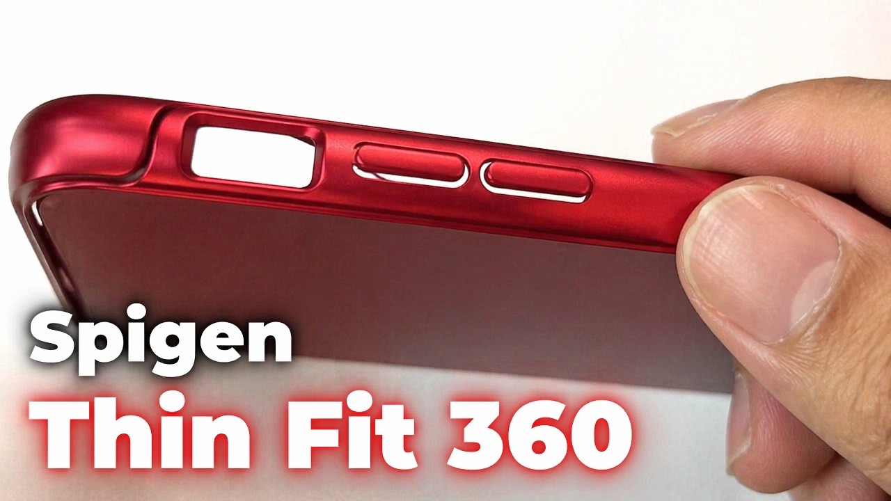 Spigen Thin Fit 360 Red iPhone 7 Plus Case Review