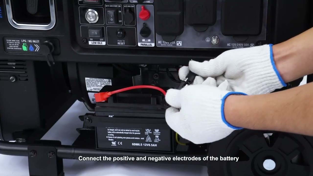 GENMAX 10,500W Tri-Fuel Open Frame Inverter Generator &ndash; Operation Demo