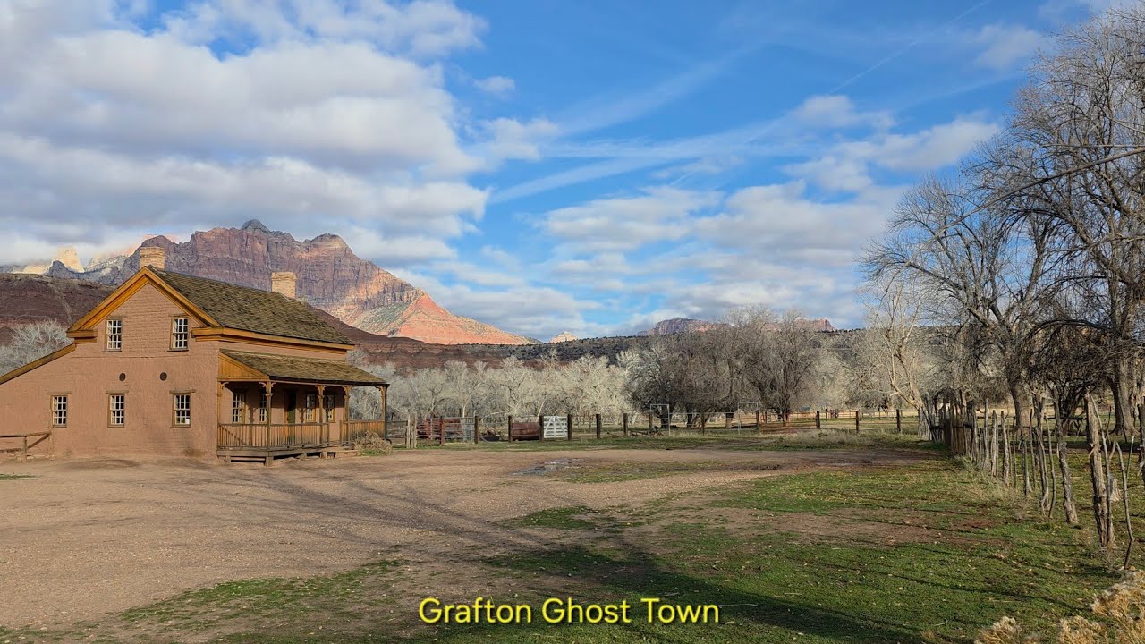 Grafton Ghost Town and Cemetery, Utah near Zion (4K HDR)