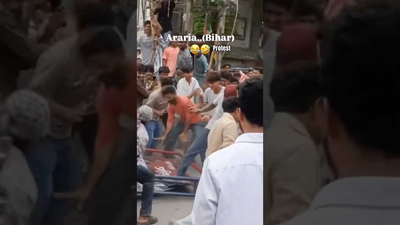 Araria protest&hellip;.#protest #bihar #araria #viral #subscribe #sorts #public