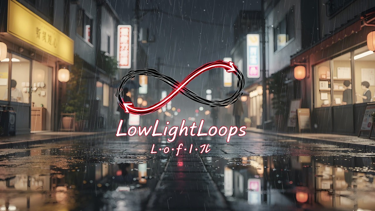The Street That Felt Like Home 🌧️🏮 | Rainy Night Lofi