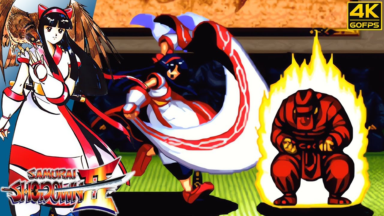Samurai Shodown II - Nakoruru (Arcade / 1994) 4K 60FPS