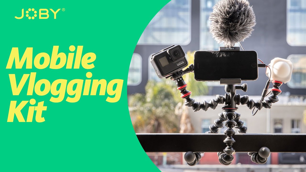 JOBY GorillaPod Mobile Vlogging Kit - Teamwork makes the creator&rsquo;s dream work