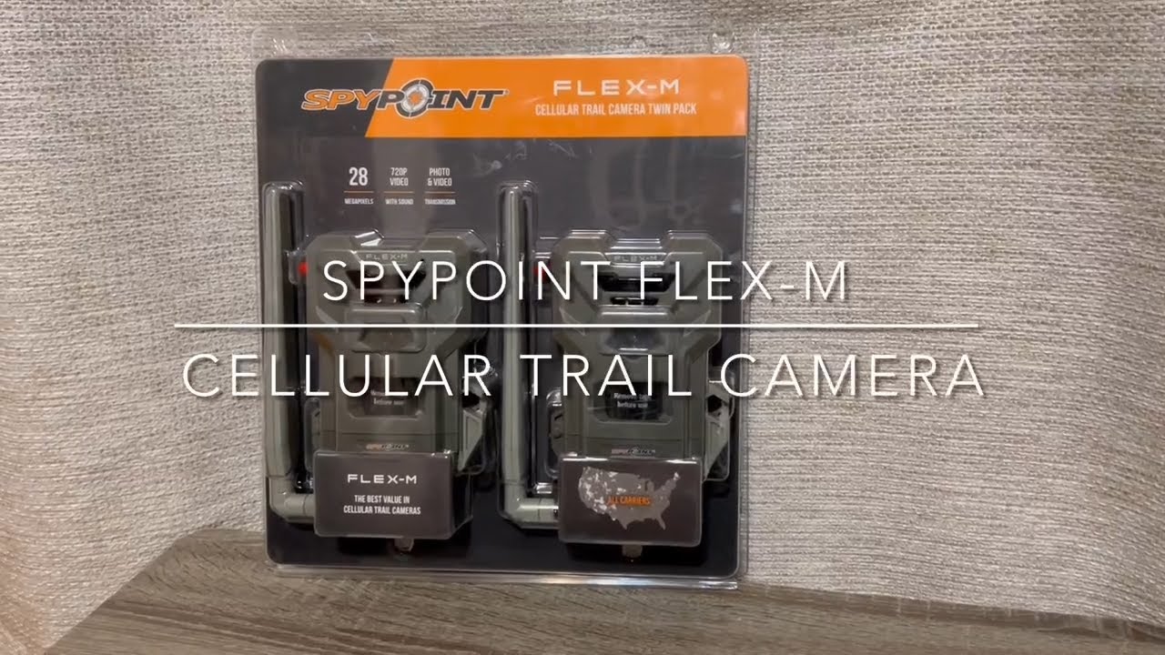 SPYPOINT Flex-M Cellular Trail Camera - Product Reveal and Review