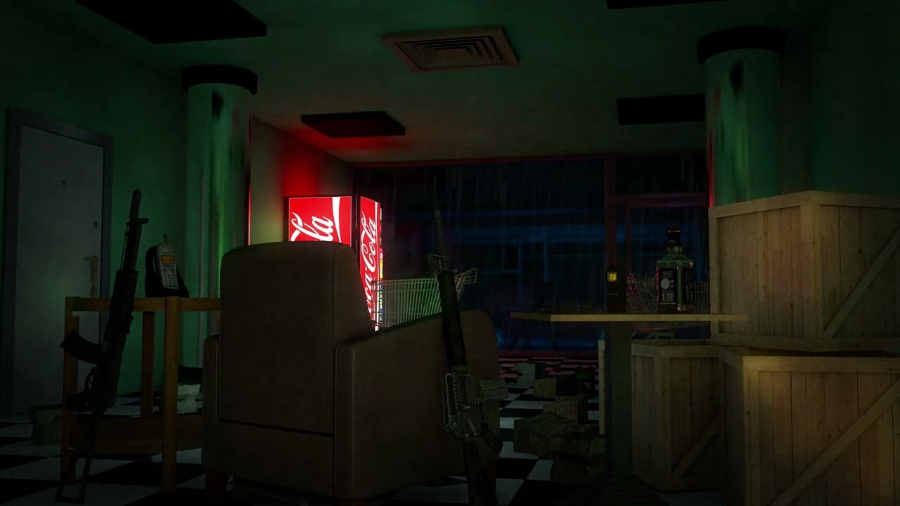 Zombie Apocalypse | The Guard Post Night Shift | Scary Ambience | ASMR