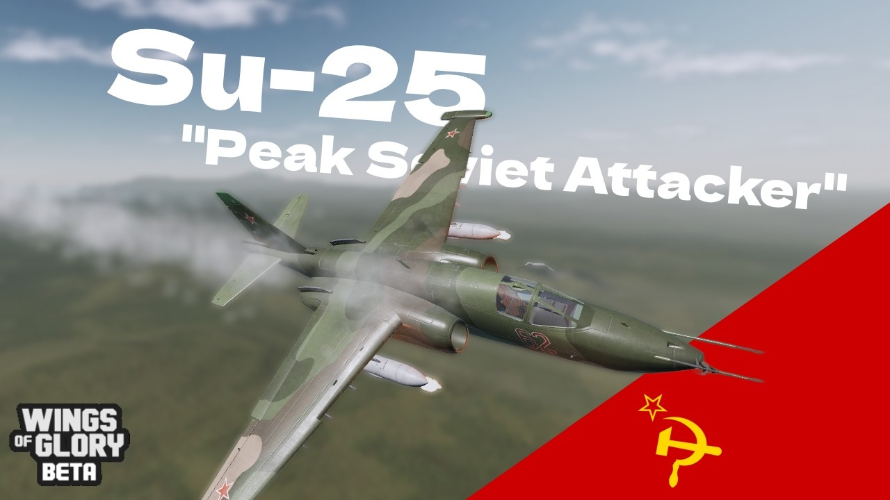 Su-25 Frogfoot In Wings Of Glory Roblox! Gameplay + Review + Tips