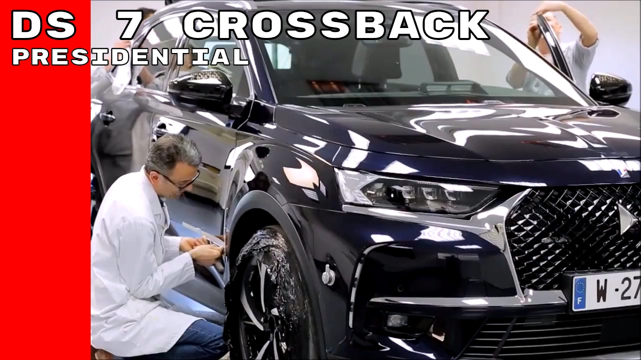 DS 7 Crossback Presidential Built For France President Emmanuel Macron