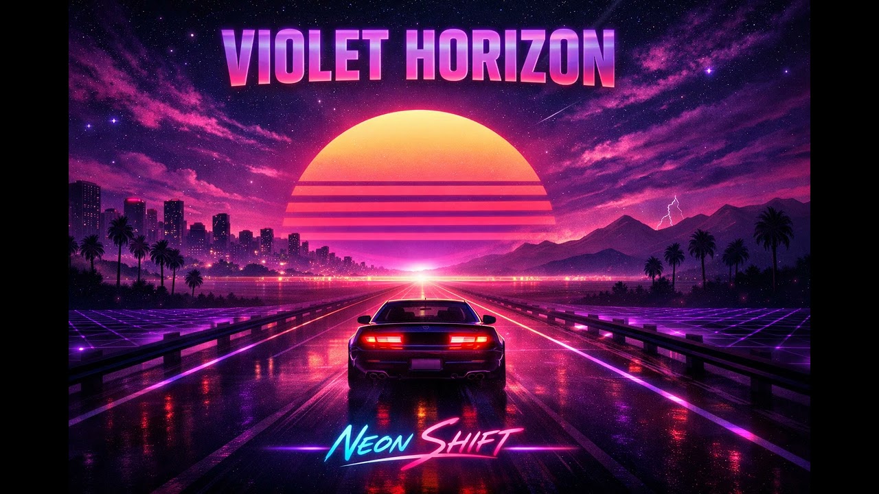 Night Drive Music 2026 🌌 Violet Horizon | Synthwave Retro Pop