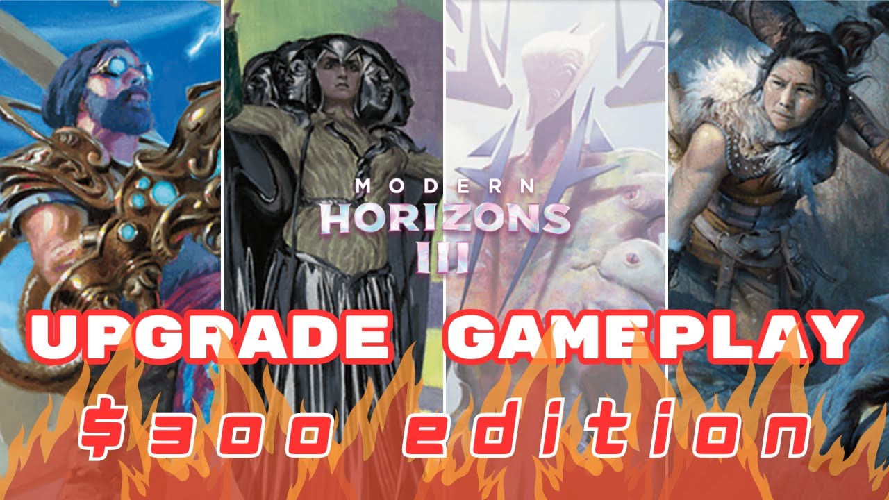 $300 Precon Upgrade Battle - Satya v. Disa v. Omo v. Ulalek EDH Gameplay