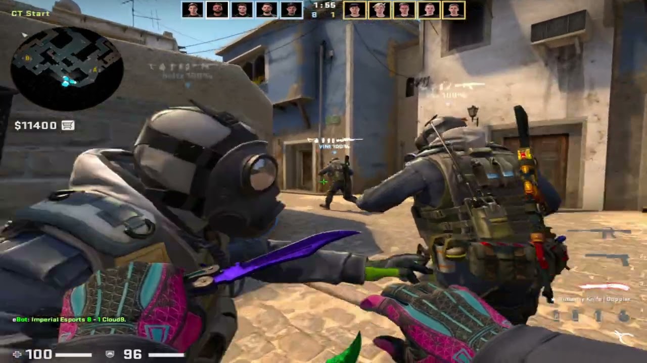 CSGO POV Imperial fer (25/8) vs Cloud9 (mirage) @ PGL Major Antwerp 2022 Legends Stage