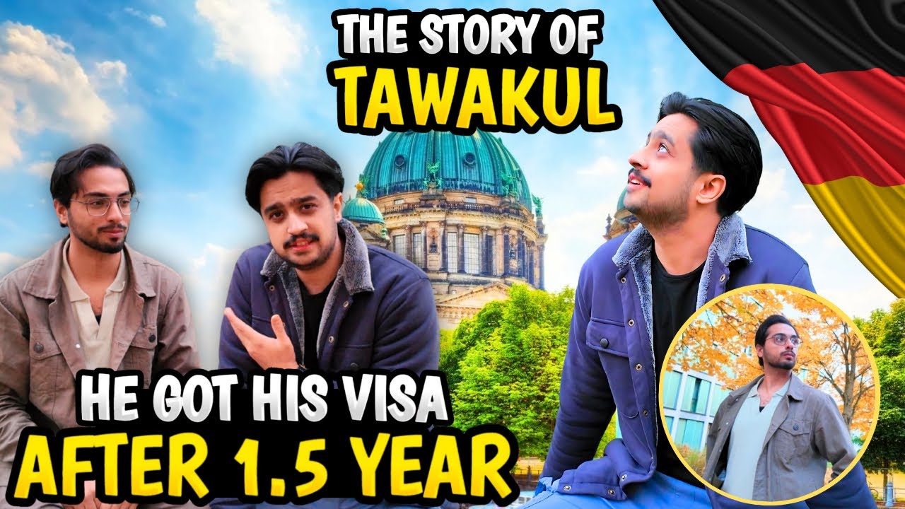 He Waited 1.5 Years for His Germany Visa | The Story of Patience Believe and Tawakul on Allah ❤️
