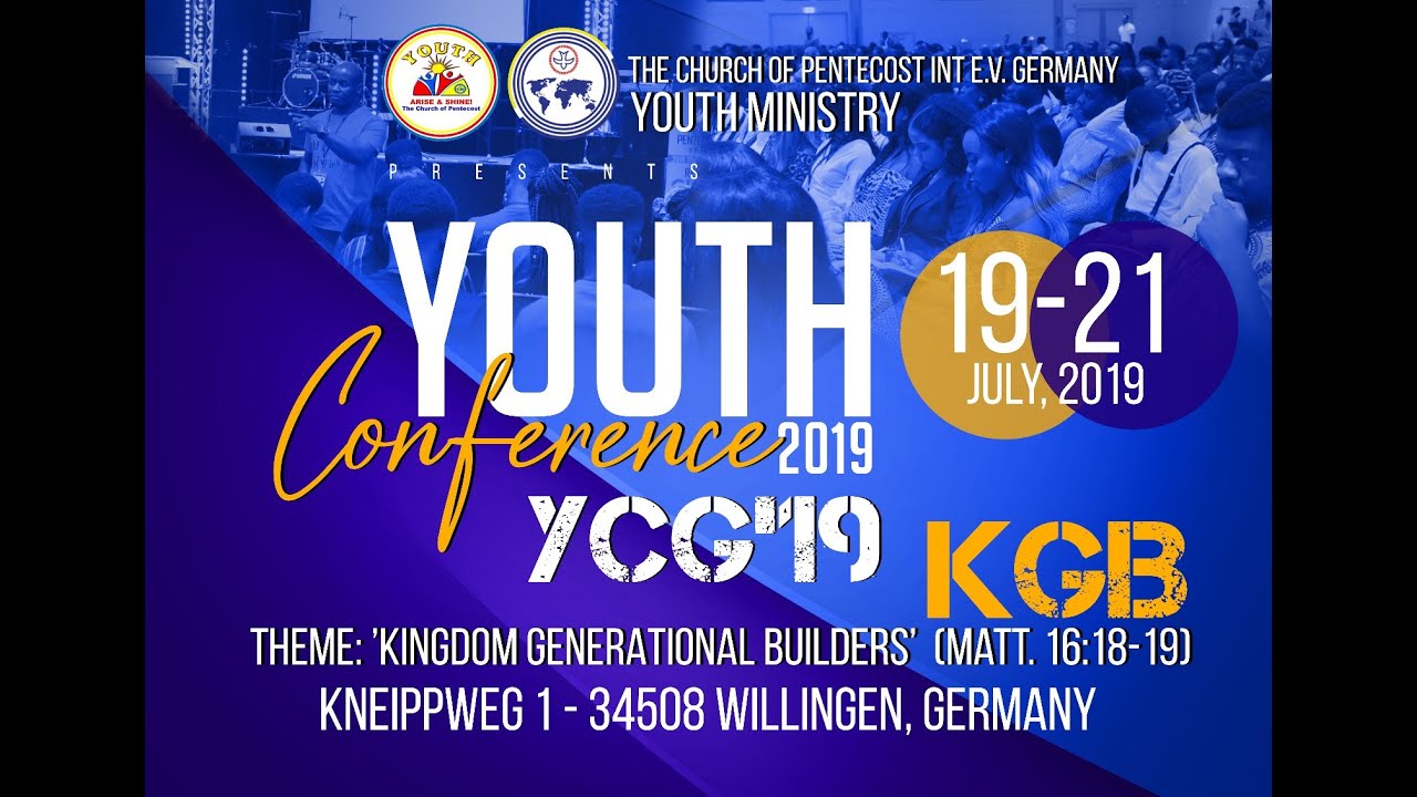 YOUTH CONFERENCE (YOUTH CAMP) GERMANY 2019 - SUNDAY SERVICE